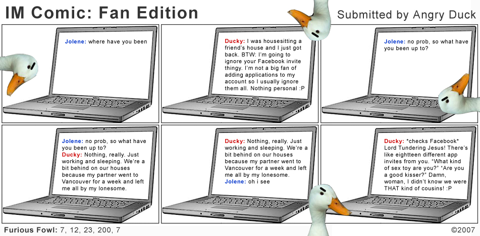ANGRY DUCK!!!